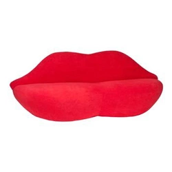 Sofa Usta czerwona nowoczesna inspirowana Kiss Bocca do salonu wełniana D2.DESIGN