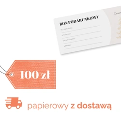 Bon podarunkowy 100 zł – wysyłka tradycyjna