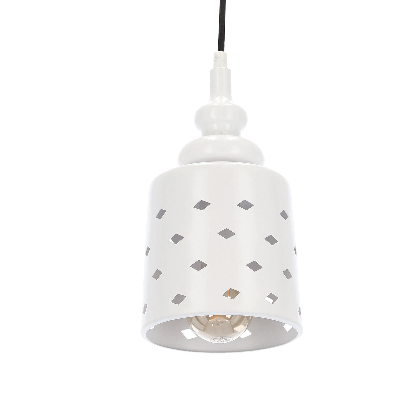 Lampa wisząca Hamp 15/26 1x60W E27 biały