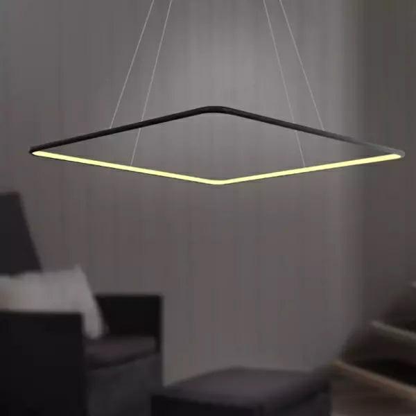 Lampa wisząca Ledowe Kwadraty No.1 80cm 3K