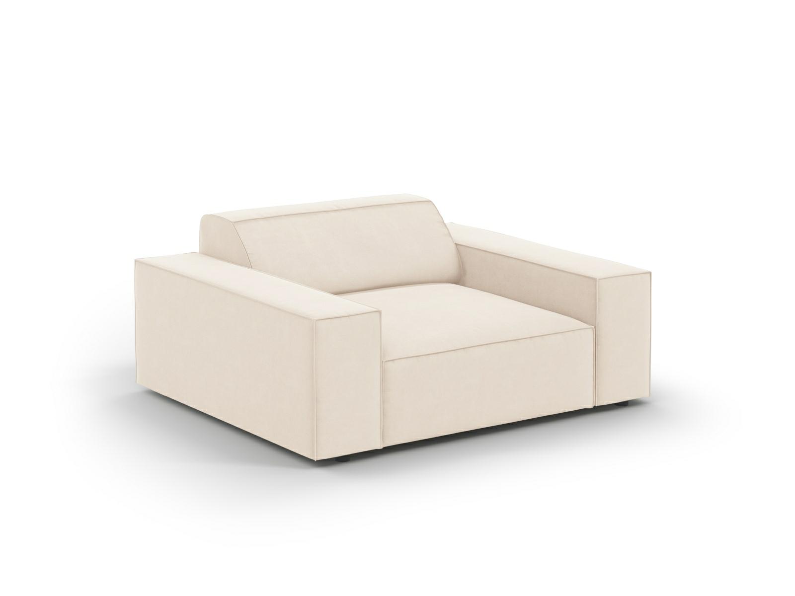 Fotel Jodie Light Beige Velvet