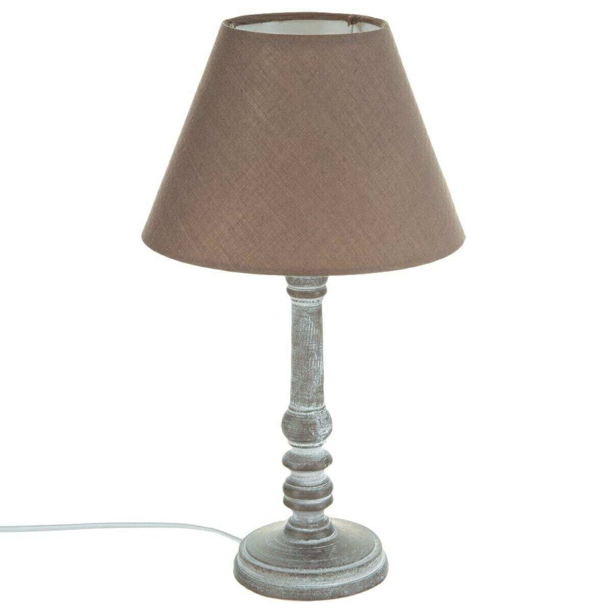 Lampka Leo taupe 36cm