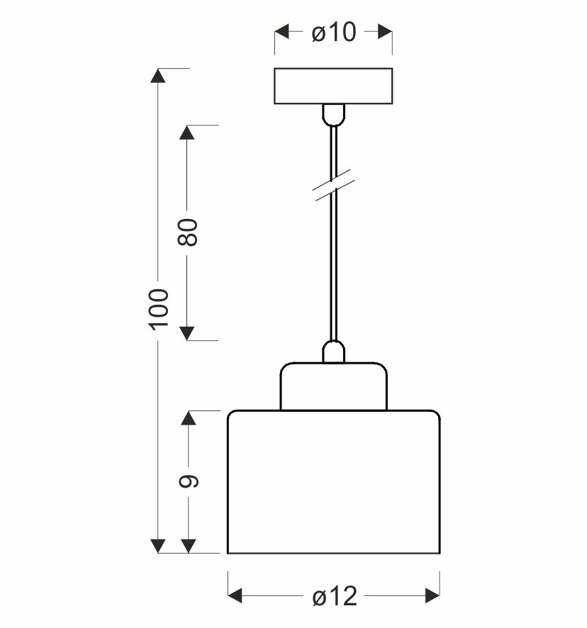 Lampa wisząca Wama czarny 1x40W E27 klosz czarny+srebrny