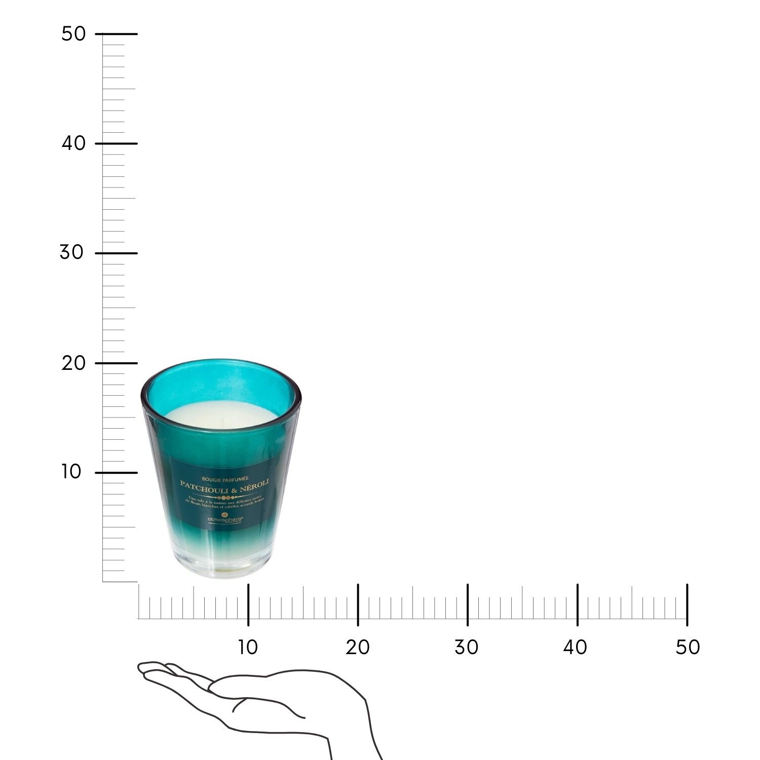 Świeca Alma paczula 270g