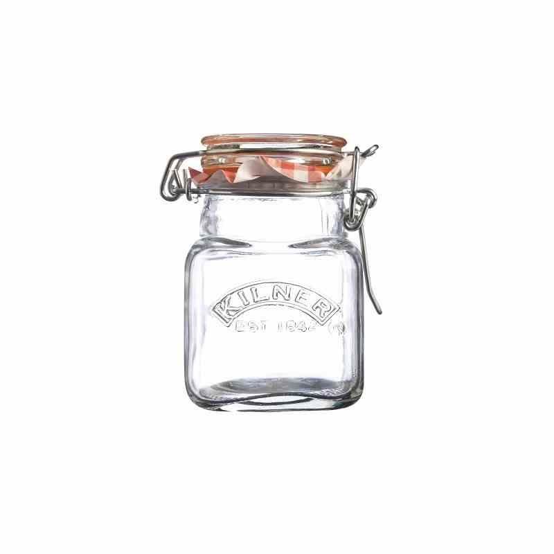 Słoik 0,07l, Square Clip Top Jar KILNER