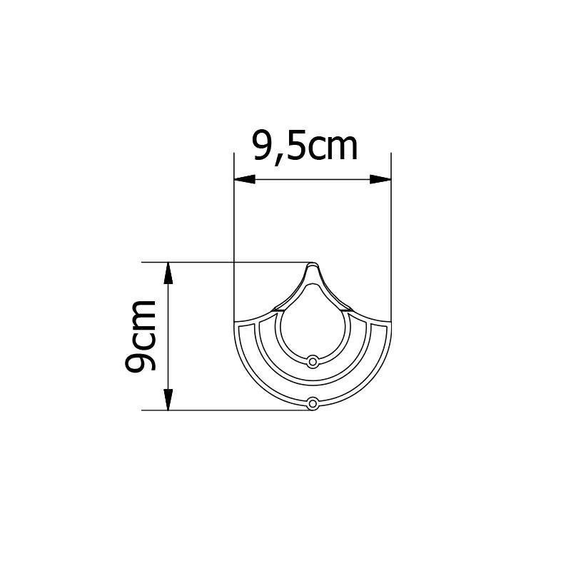 Wieszak Husk XS White