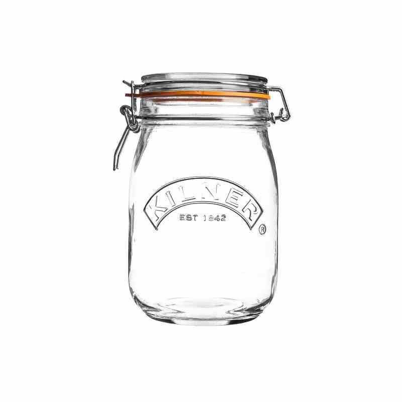 Słoik 1l, Round Clip Top Jar KILNER