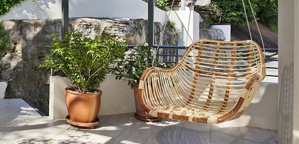 Fotele wiszące ogrodowe