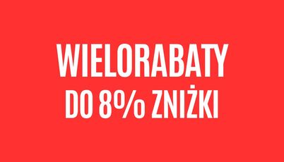 Wielorabaty do 8% zniżki