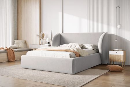 łóżka z materacem