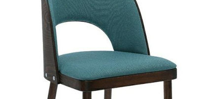 Krzesła tapicerowane turkusowe