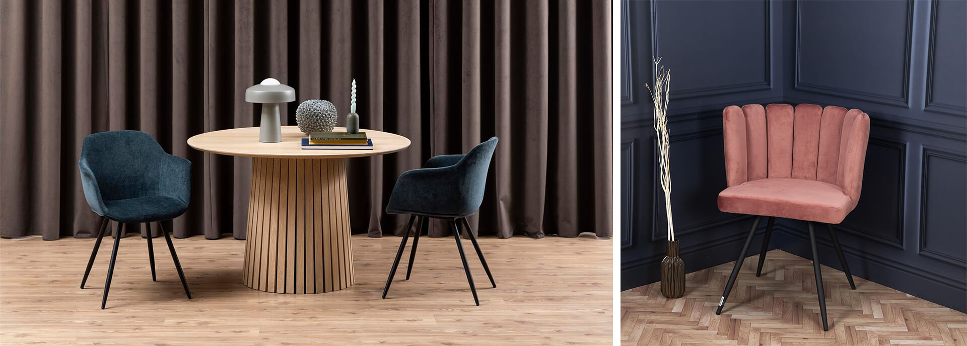 krzesła kubełkowe do jadalni