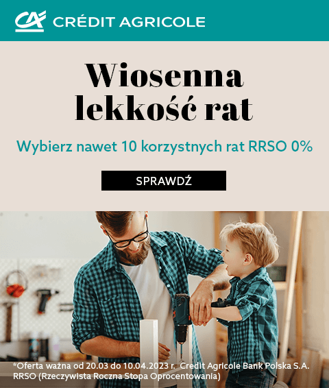Raty wiosenne 0%