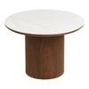 Stolik kawowy Noli okrągły 60 cm ceramiczny skandynawski do salonu