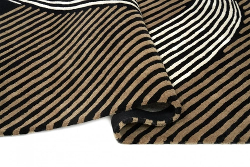 Dywan nowoczesny Emerald Gold 200x300 wełniany ręcznie robiony do salonu lub sypialni Carpet Decor