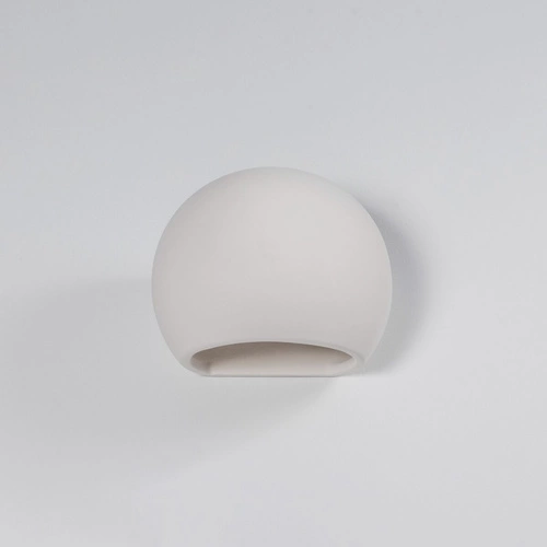 Kinkiet ścienny ceramiczny GLOBE biały nowoczesny do salonu i sypialni Sollux Lighting
