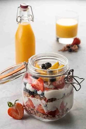 Słoik 0,07l, Square Clip Top Jar KILNER