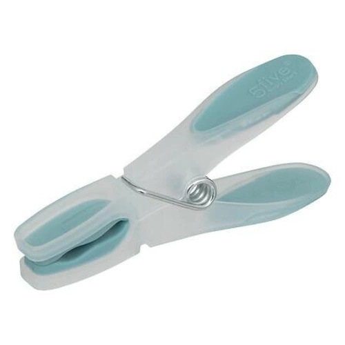 Zestaw klamerek do prania 24szt           szare/miętowe