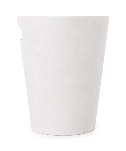 Kosz na śmieci biurowy drewniany Woodrow Umbra biały 7,5L nowoczesny design