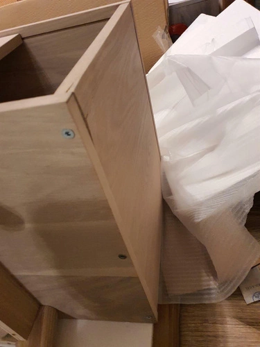 Szafka RTV Marte bielona Outlet         