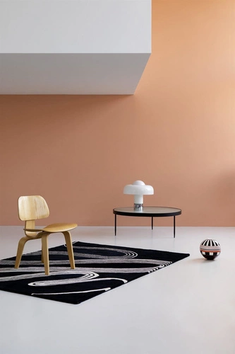 Dywan nowoczesny wełniany Decor Flow Caviar 200x280 do salonu i sypialni łatwy w czyszczeniu