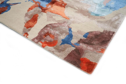 Dywan nowoczesny do salonu i sypialni Orchidea Autumn 200x300 ręcznie tkany wełna wiskoza Carpet Decor