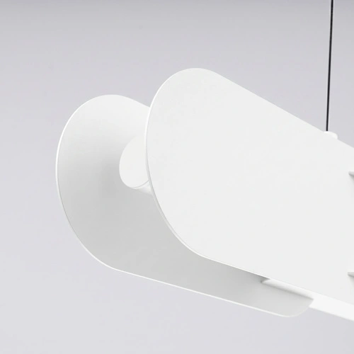 Lampa wisząca LED CHAIN 158 biała nowoczesna nad wyspę