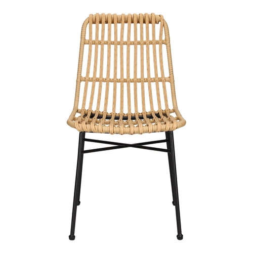 Zestaw 2 krzeseł ogrodowych Surabaya technorattan boho do jadalni i na taras Intesi