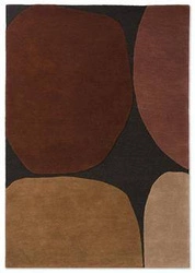 Dywan nowoczesny wełniany Decor Plateau Terra 250x350cm do salonu ręcznie tkany łatwoczyszczący