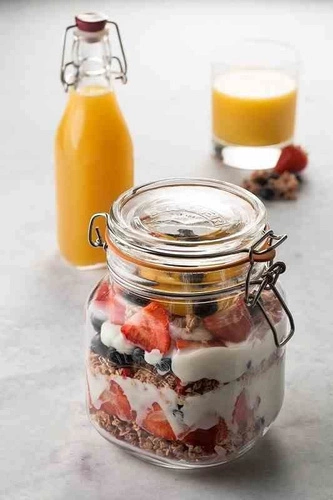 Słoik 1l, Square Clip Top Jar KILNER