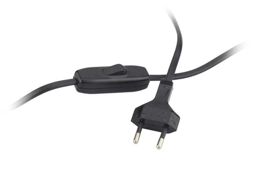 Lampka PASADENA abażur ecru stelaż chrom