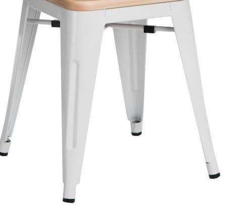 Podstawa stołka Paris 2 Wood biała