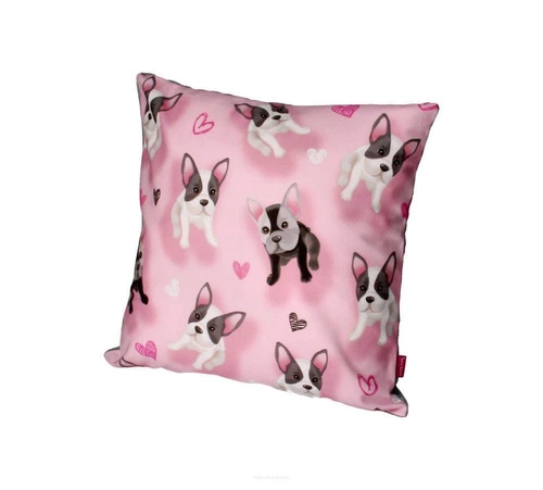 Poduszka dekoracyjna welurowa SWEETY multikolor 40x40 cm do salonu i sypialni