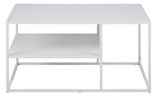 Stolik Newton czarny z półką 90x60 cm