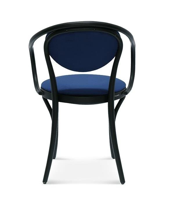 Krzesło drewniane Fameg B-9 tapicerowane z podłokietnikami do jadalni lub kuchni personalizowane