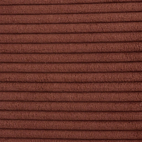 Pufa ze schowkiem Velse Scott składana sztruksowa terracotta do salonu i przedpokoju Intesi