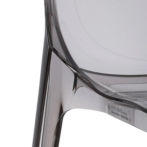 Krzesło Vanity transparentne do jadalni nowoczesne sztaplowane z tworzywa SCAB Design