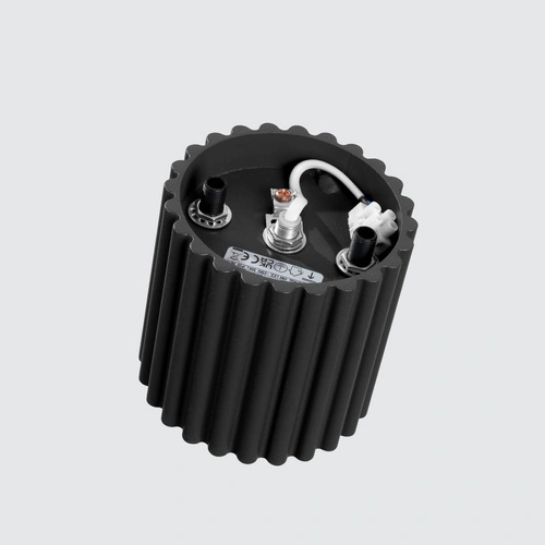 Plafon AURA 1 czarny GU10