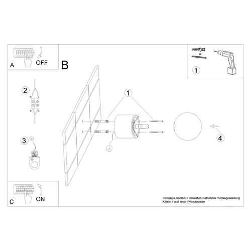 Kinkiet ścienny drewniany BOOMO SOLLUX LIGHTING nowoczesny naturalny do salonu i sypialni