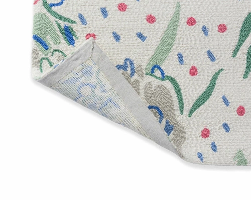 Dywan zewnętrzny do ogrodu i na taras Lilith 200x280 kwiatowy łatwoczyszczący Laura Ashley