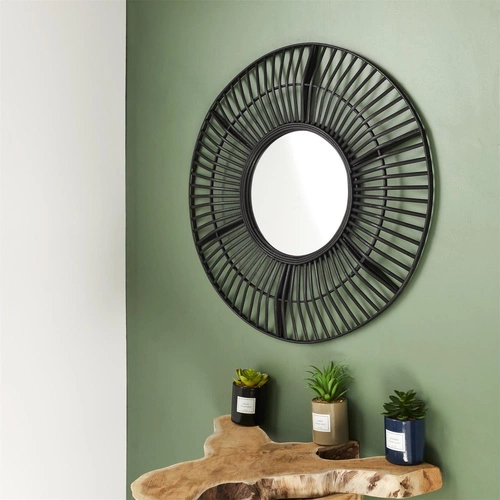 Lustro Wild czarne 70 cm                