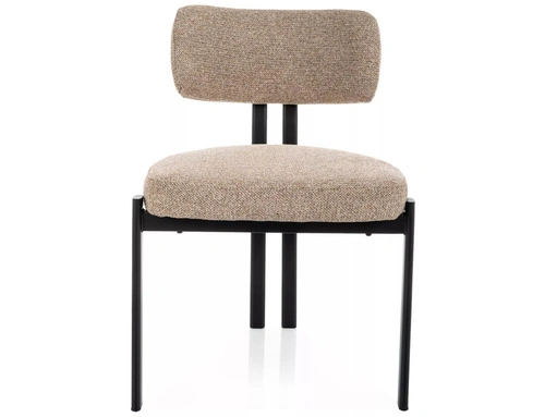 Krzesło Montico beżowe tapicerowane do jadalni i salonu nowoczesne