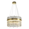Lampa wisząca ROYAL LED kryształowa  złota 50 cm
