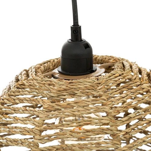 Lampa wisząca kula Rana 2 boho z trzciny do salonu i jadalni Atmosphera 50 cm