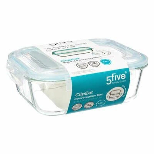 Szklany pojemnik na lunch 2,26l prostokątny