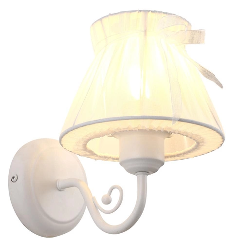 Kinkiet Zefir 1x40W E27 biały