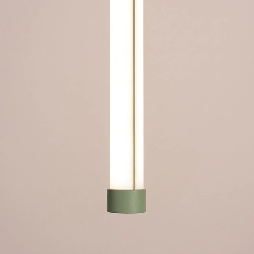 Lampa wisząca TRANG 100 LED szałwiowa regulowana nad wyspę