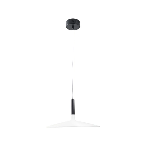 Lampa sufitowa LED HANK biała 35 cm nowoczesna regulowana do salonu i kuchni