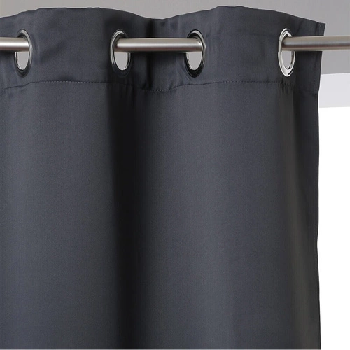 Zasłona zaciemniająca szara ciemna  140x260cm