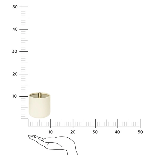 Pojemnik do przechowywania Duo beżowy